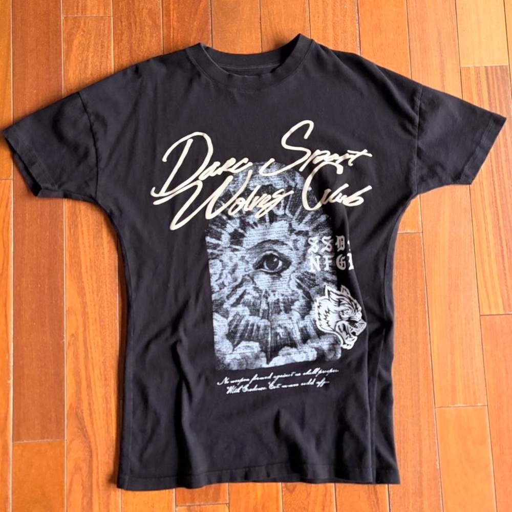 Darc Sport Black Graphic T-Shirt #skater #goth